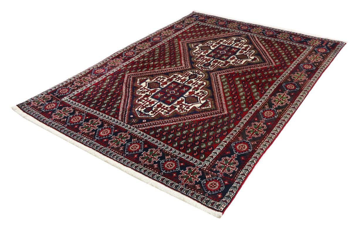 Orientteppich Afshar 137x191 rechteckig, / Handgeknüpfter Trading, mm Nain Perserteppich, Orientteppich Höhe: 10