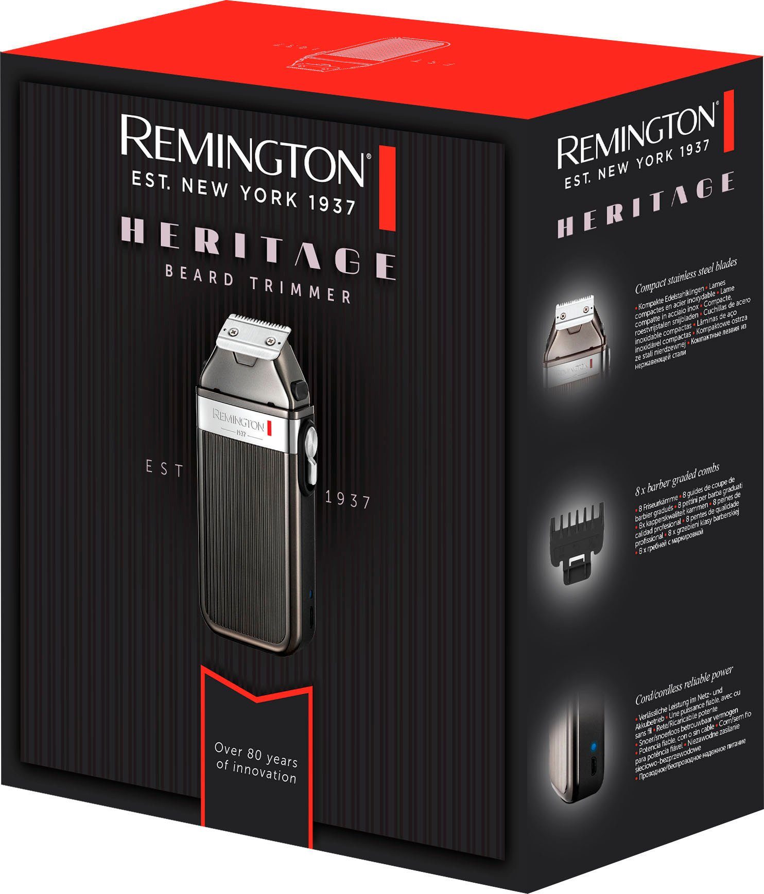 Bartschneider Remington Design Heritage im Retro MB9100, Premium
