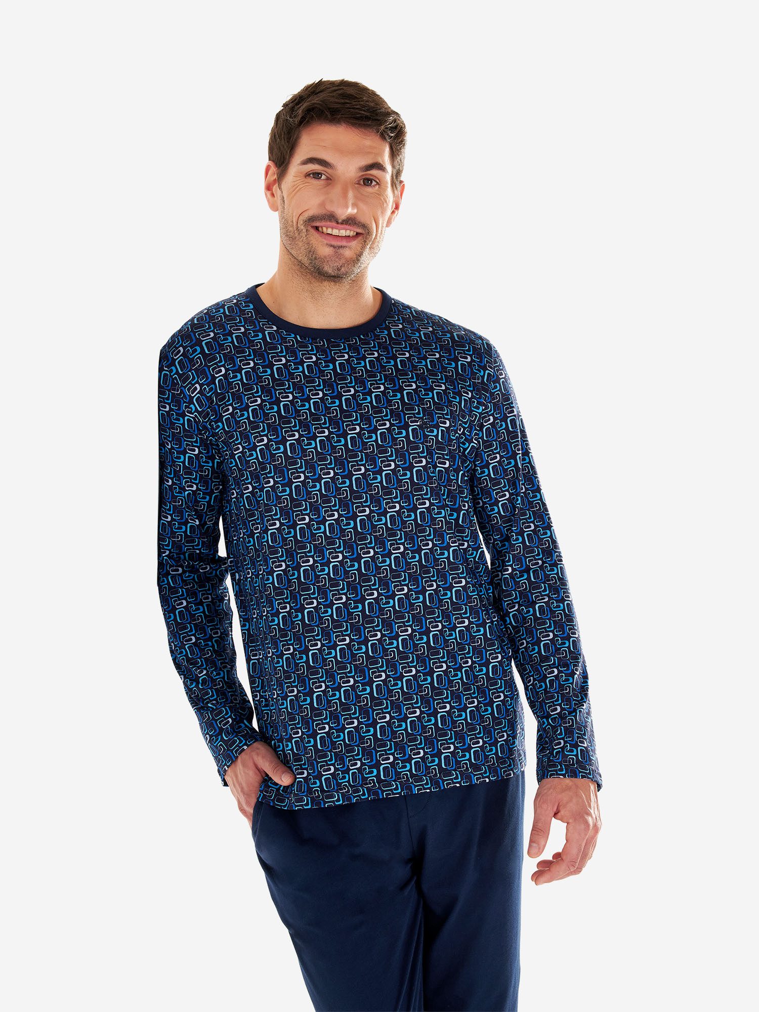 Hom Pyjama Elvis (2 tlg) Schlafanzug, Pyjama Set, Nachtwäsche