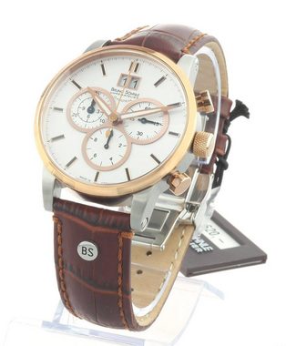 BRUNO SÖHNLE Chronograph 17-53084-241 Herren Uhr IDAS Saphirglas Neu