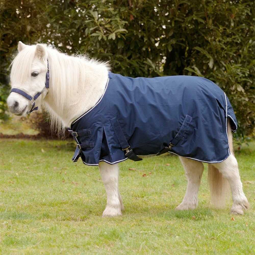 Waldhausen Pferde-Regendecke Waldhausen COMFORT Shetty Regendecke 0g - marine