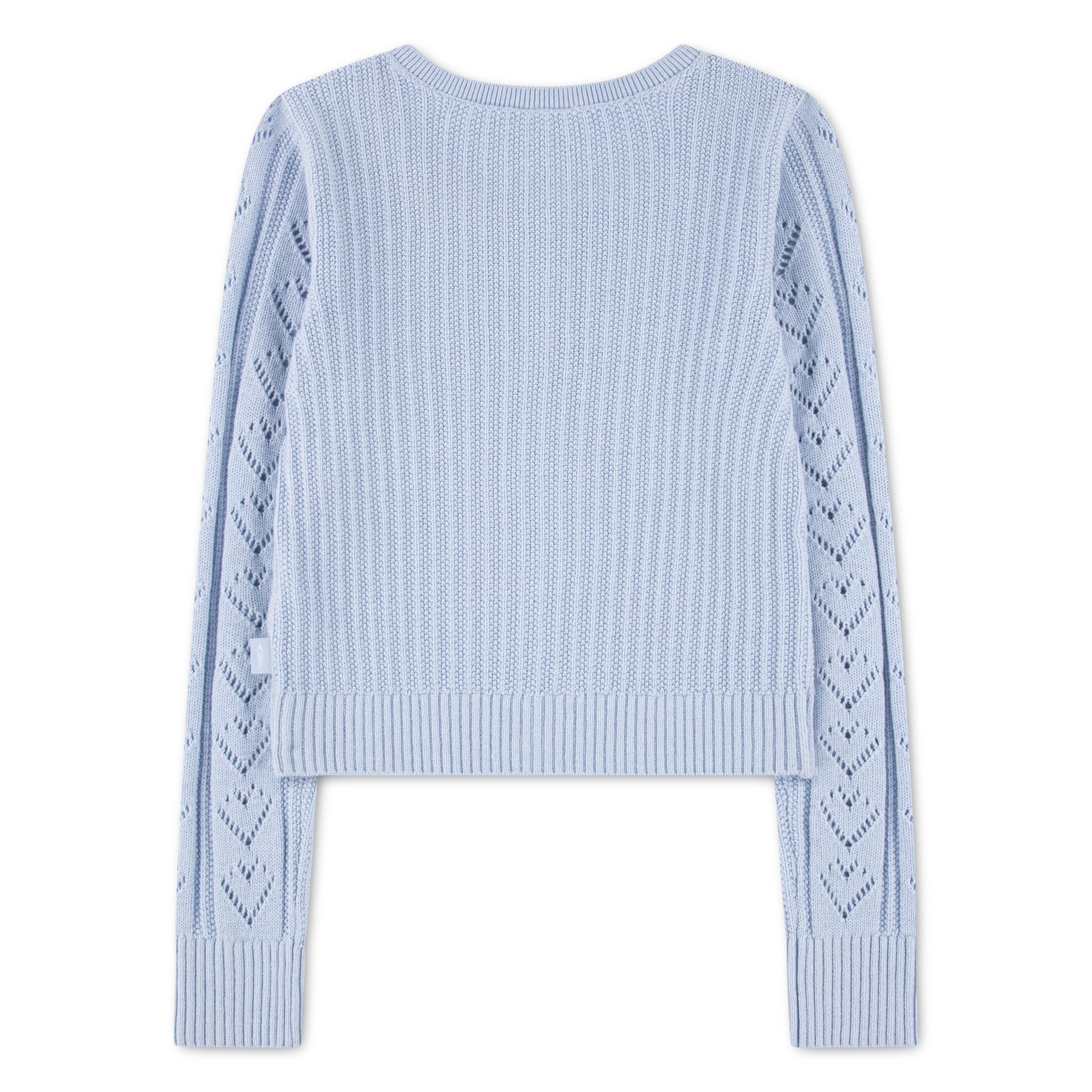 Abercrombie Kids Strickpullover AFG BABYDOLL HEART STITCH SWEA mi angedeutetem Knopfverschluss – Bild 2 von 5