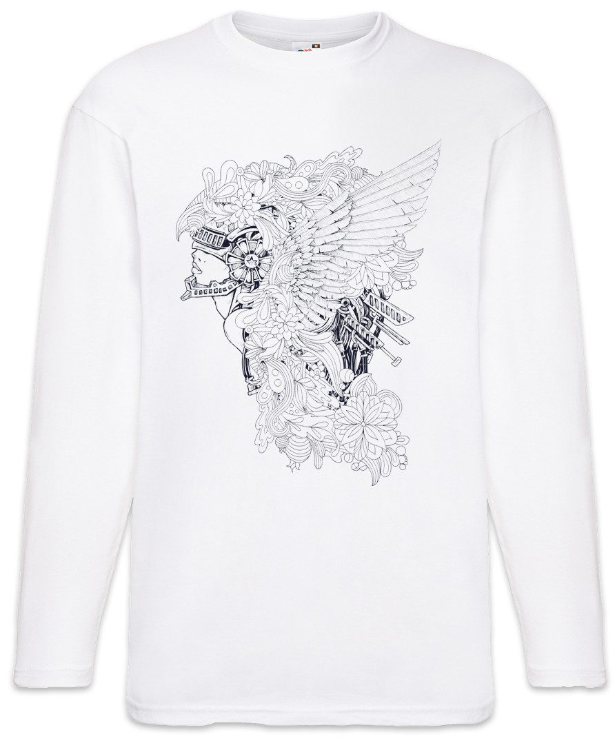 Langarmshirt Tattoo Valkyrie Langarm T-Shirt Walküren Flügel Walküre Vikings