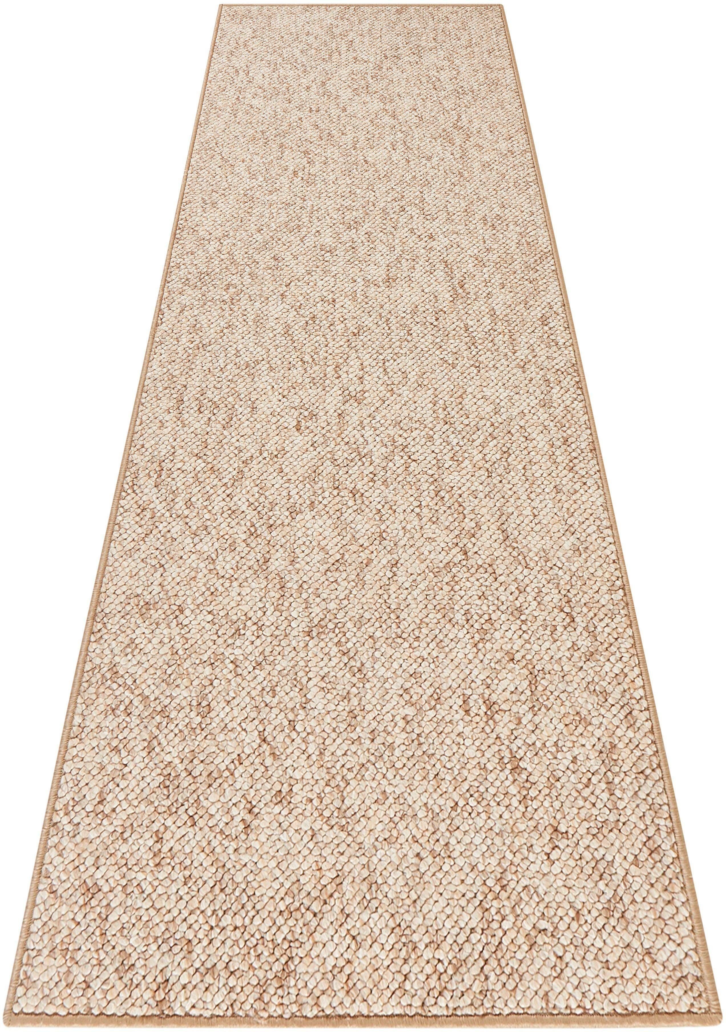 HANSE Home Teppich Wolly 2, rechteckig, Höhe: 12 mm, Flachgewebe, Läufer, Skandi, Woll-Optik, Esszimmer, Wohnzimmer, Flur