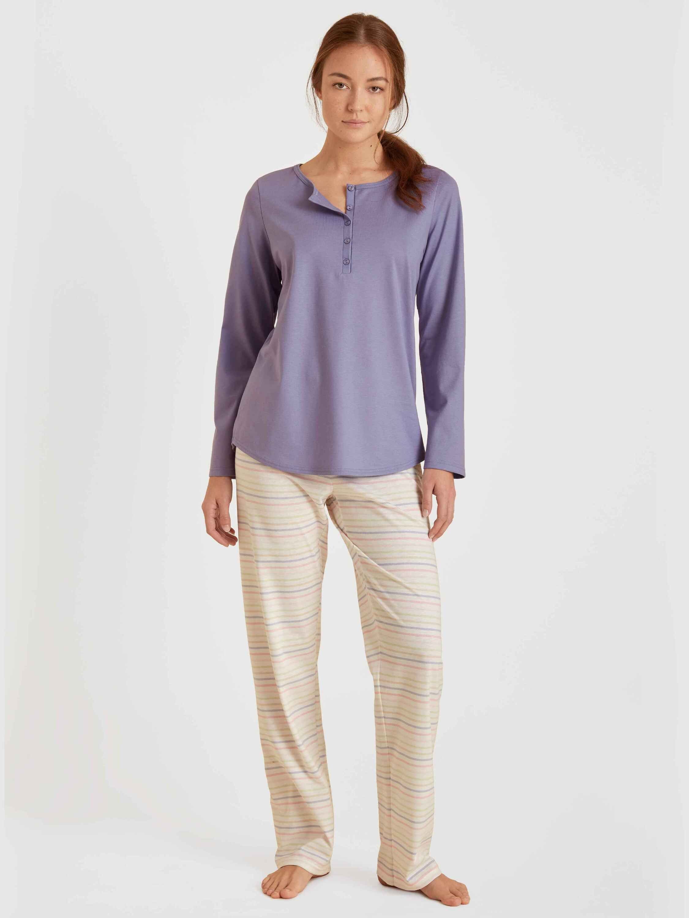provence (2 lang Pyjama Pyjama, blue tlg) CALIDA
