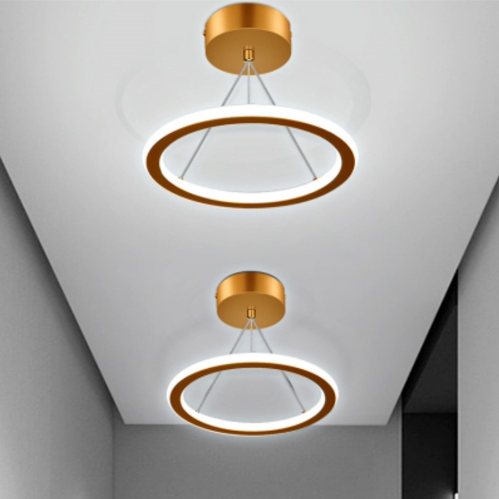 LETGOSPT Deckenleuchte 16W Moderne LED Deckenlampe, günstig online kaufen