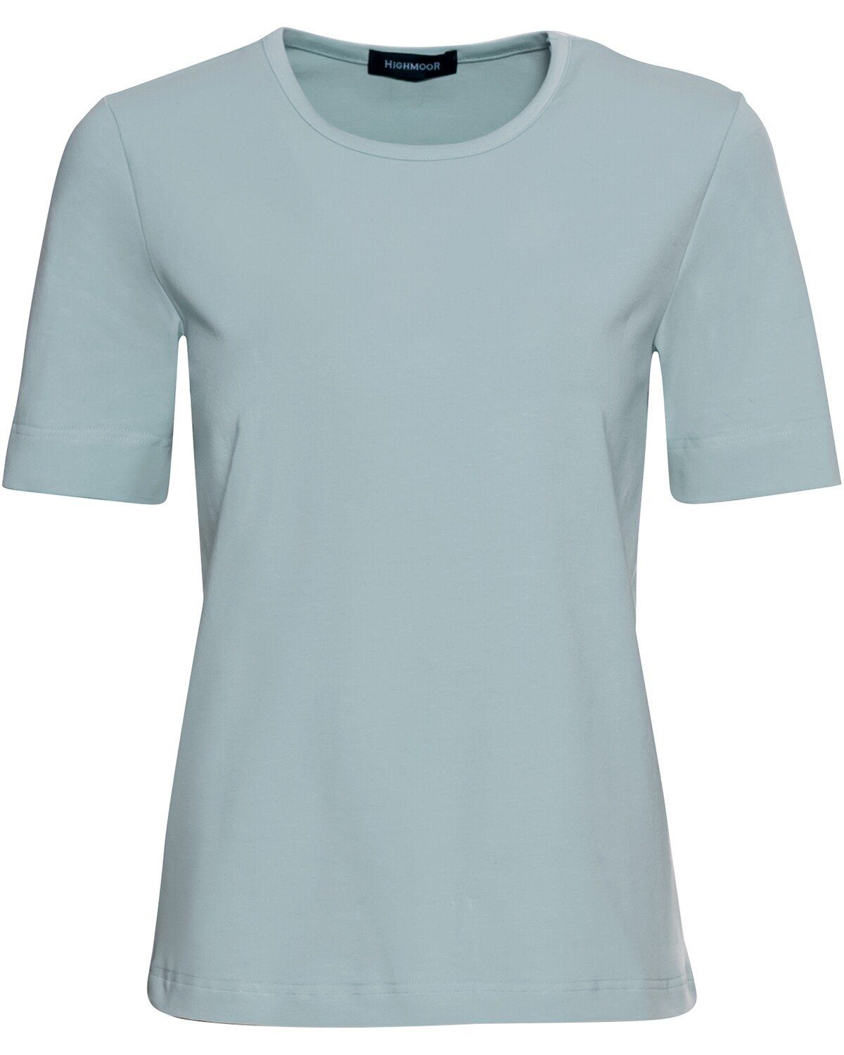 Highmoor T-Shirt T-Shirt mit Rundhals Bleu
