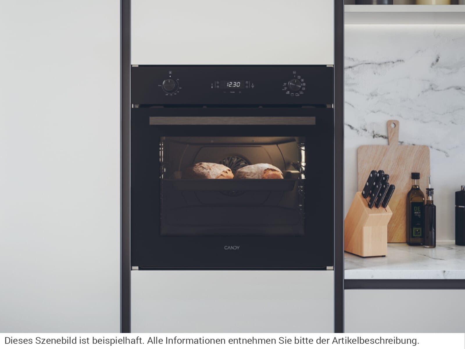 Candy Einbaubackofen, mit 1-fach