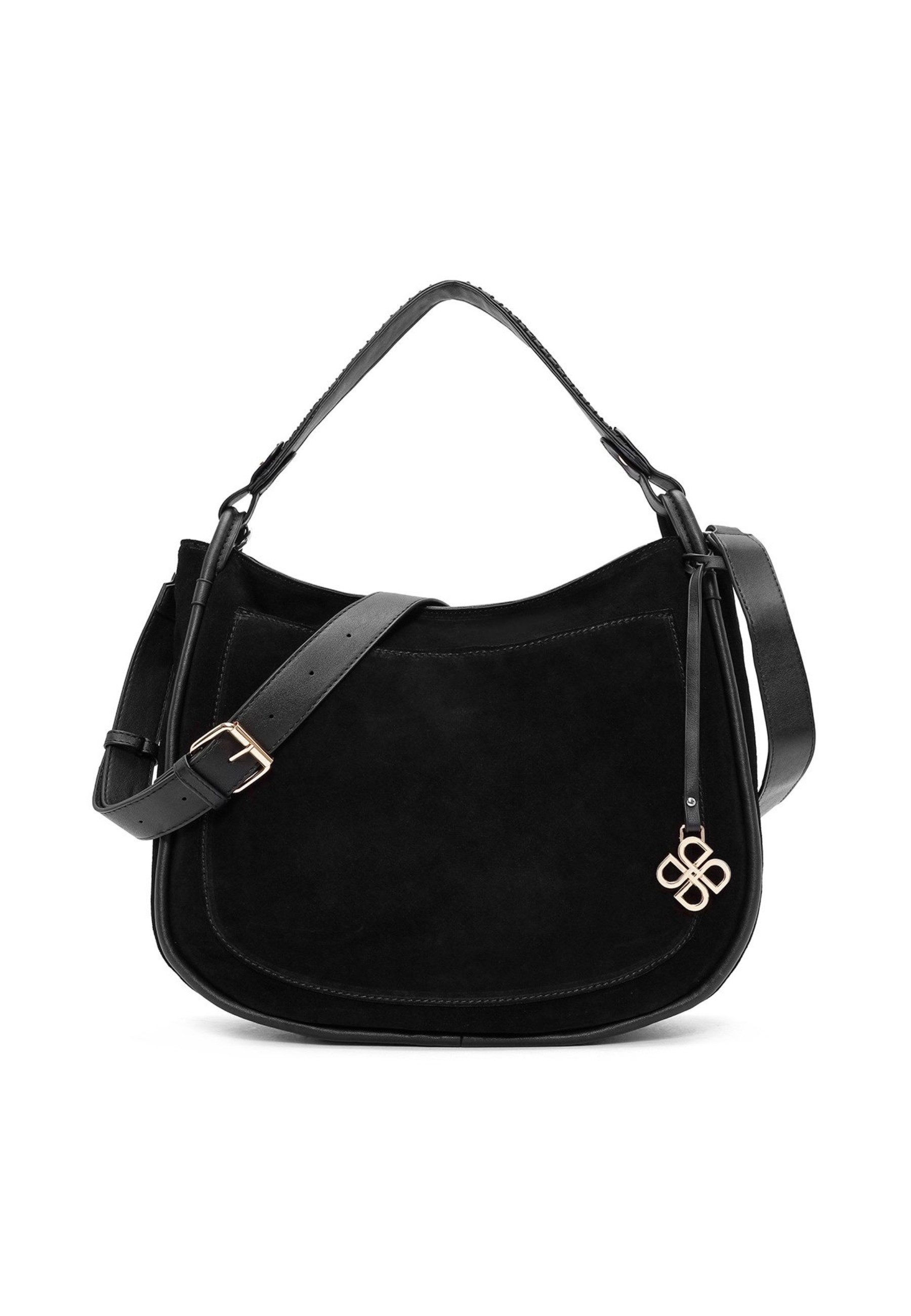 Umhängetasche Schultertasche aus Kunstvelours