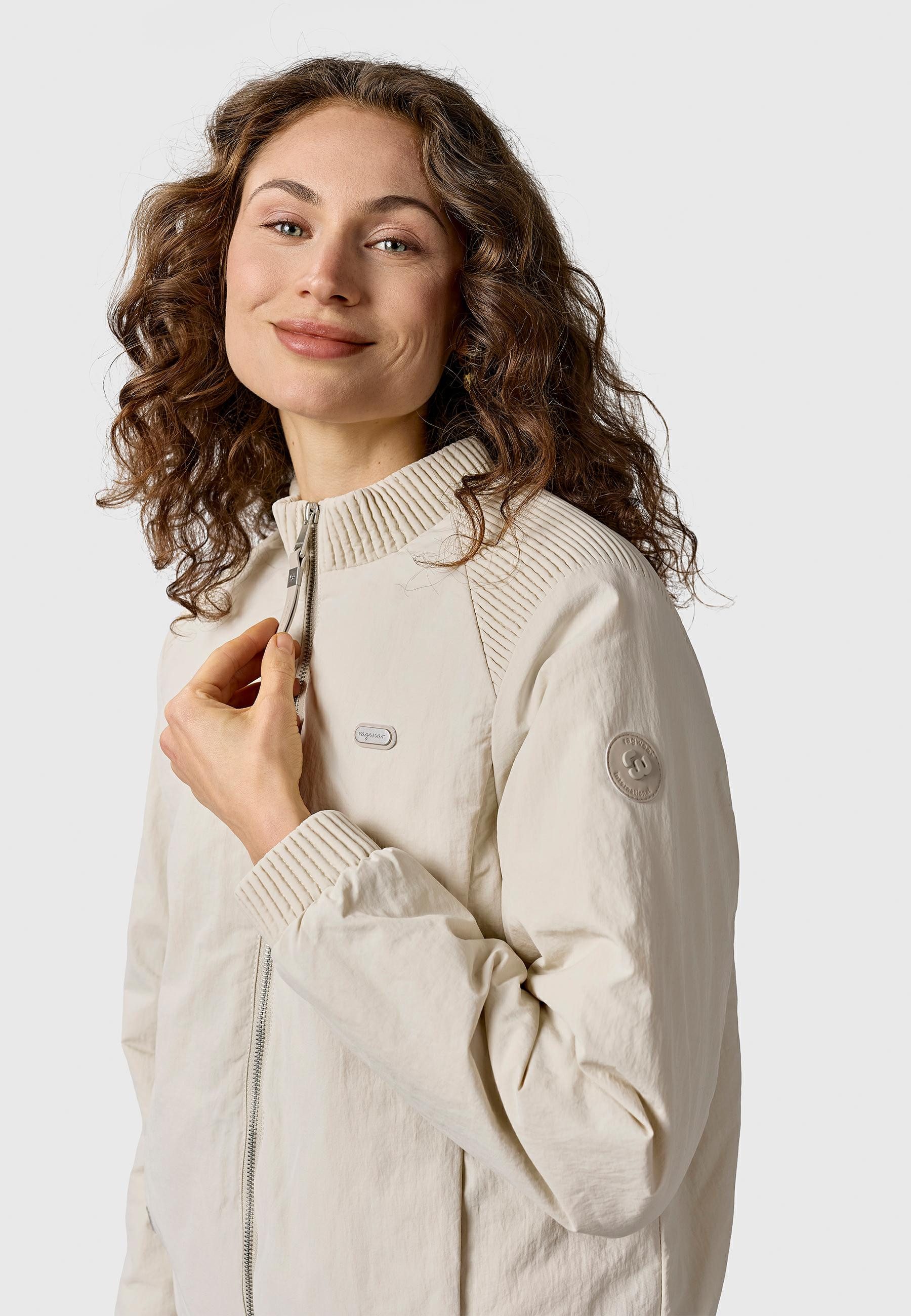 Ragwear Bomberjacke Chenna Warm YOUMODO Warme Pufferjacke mit elastischen Bündchen – Bild 5 von 5