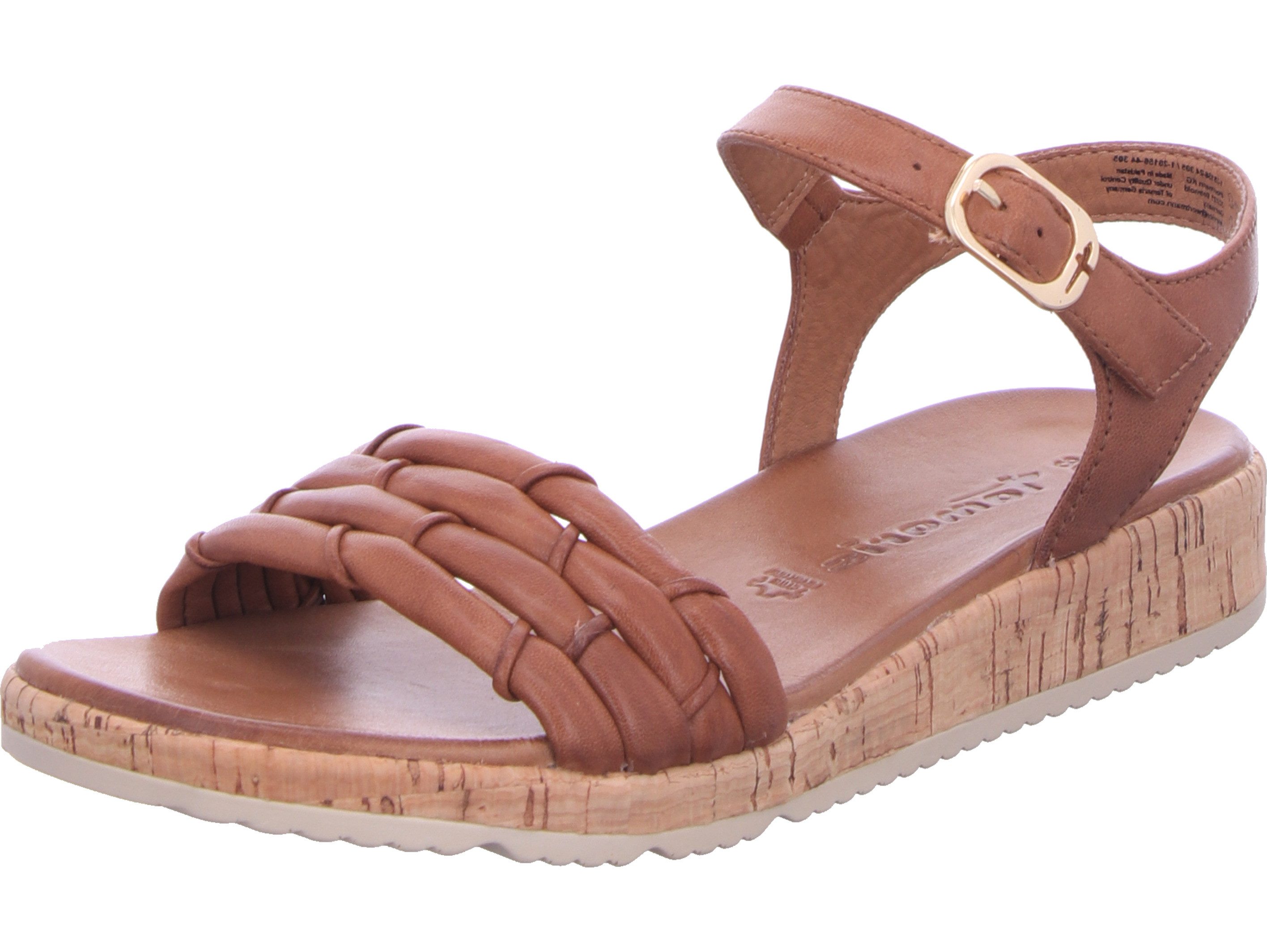 Tamaris Keilsandalette echtes Leder