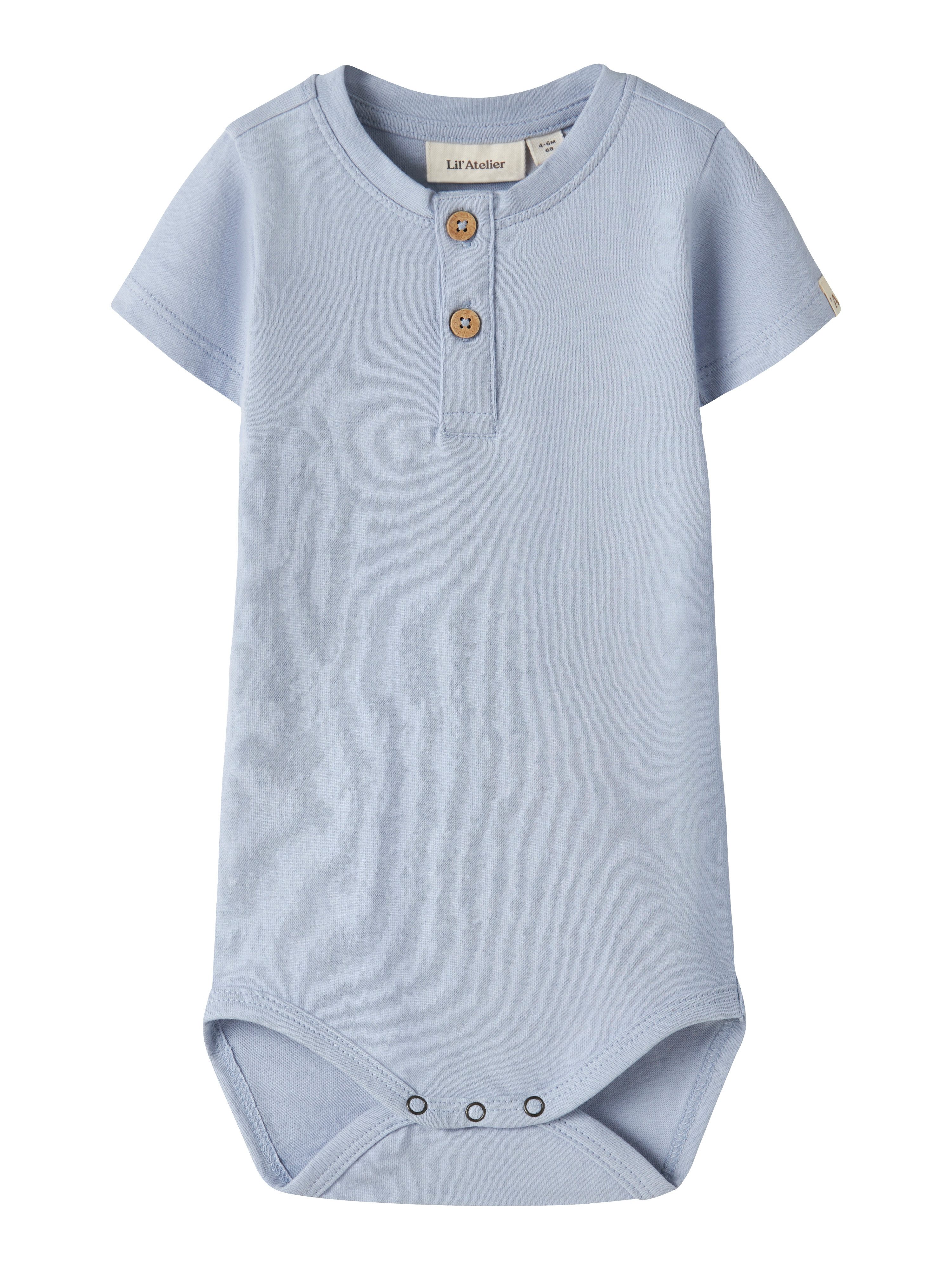 Lil' Atelier Kurzarmbody NBMDOLAN SS BODY LIL NOOS Baumwolle, Kurzarm