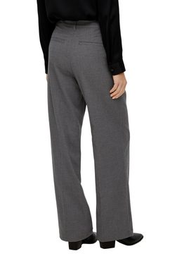 s.Oliver Stoffhose Regular: Twillhose mit Wide Leg