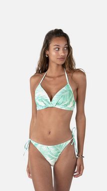 Barts Triangel-Bikini-Top BARTS Palmsy Halter Bikinioberteil Grün