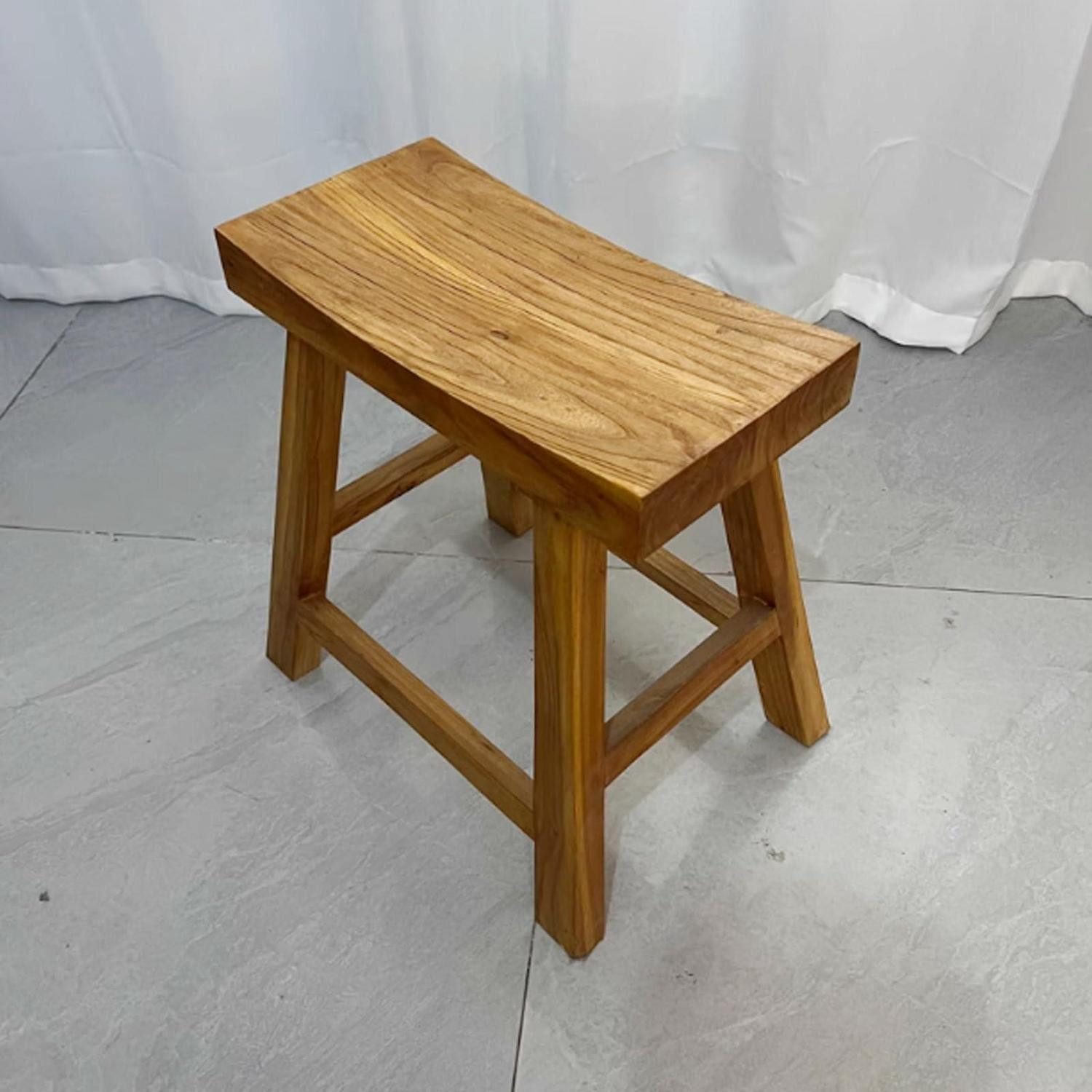 LuxusKollektion Sitzbank Holzbank Vintage Deko 45cm (1-St)