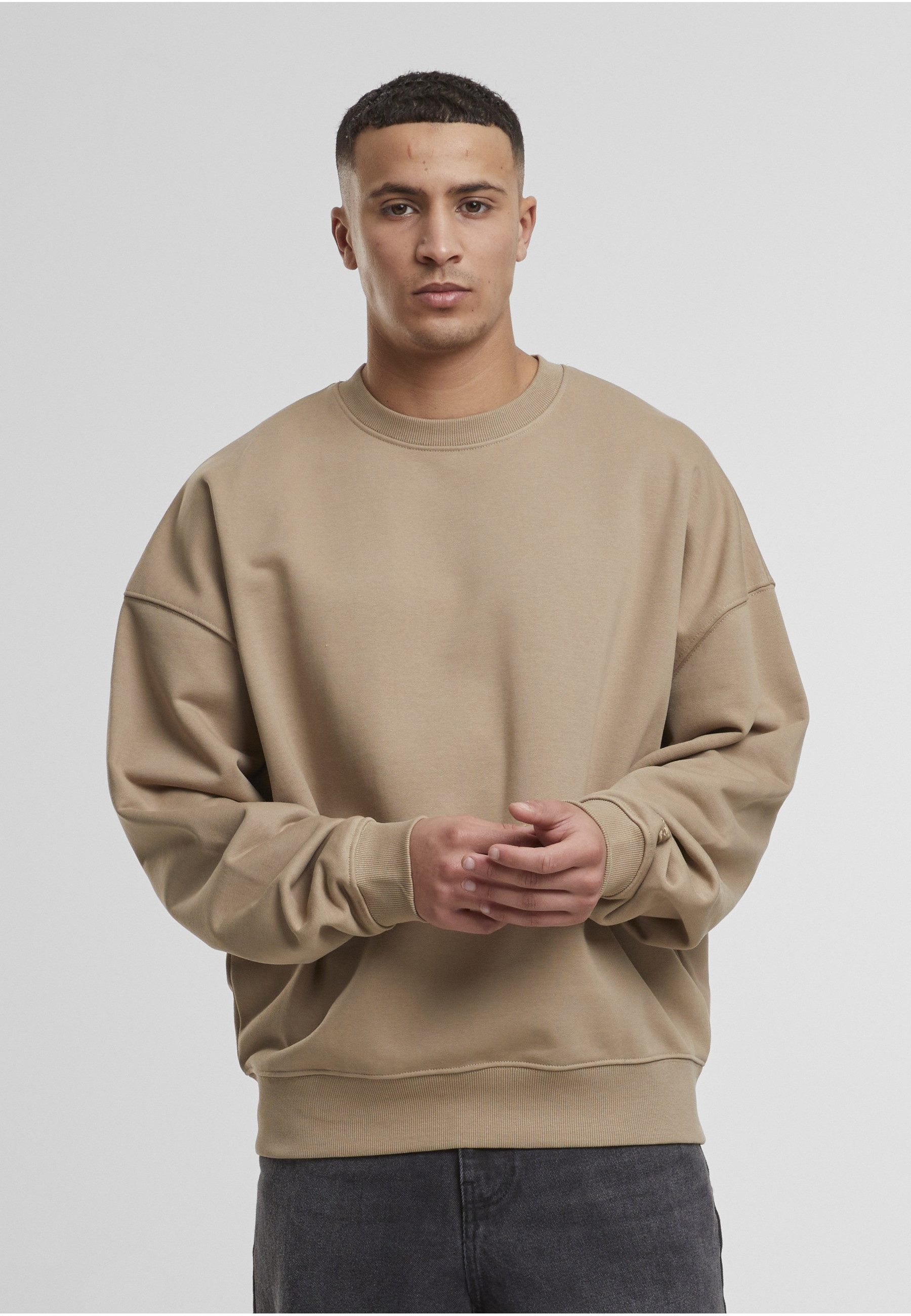 DEF Rundhalspullover DEF DEF Basic Crewneck Pullover (1-tlg)