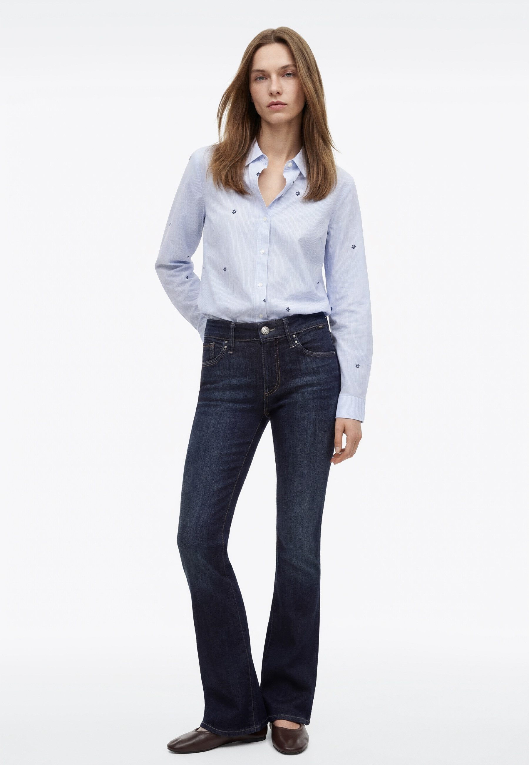 Mavi Langarmbluse LONG SLEEVE WOVEN SHIRT Bluse Langarm