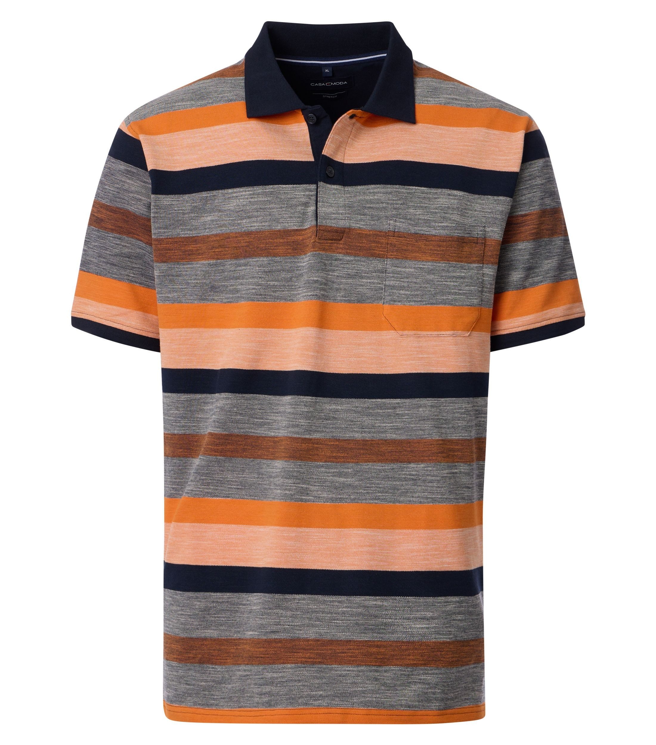 Poloshirt CASAMODA Polo-Shirt gestreift