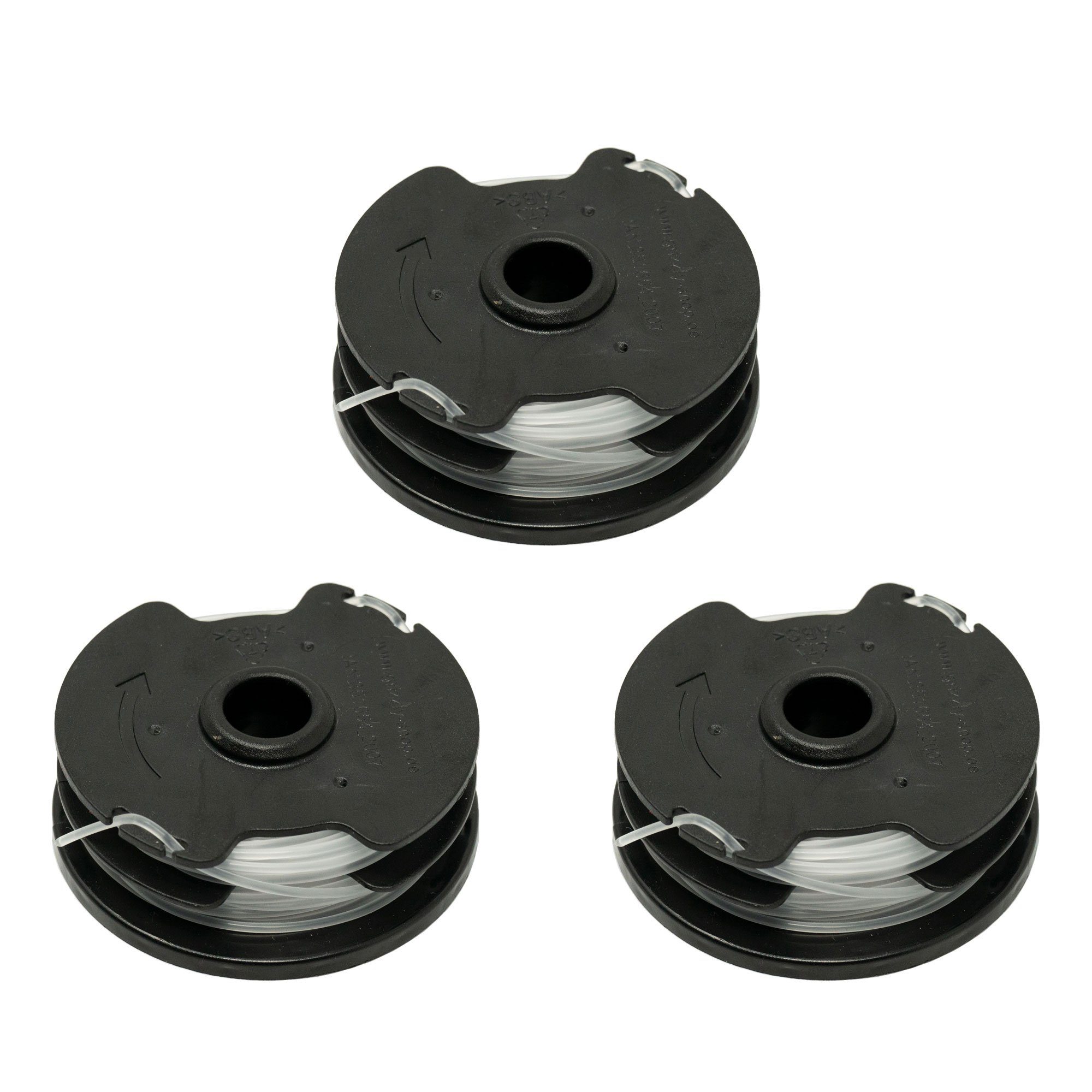 Parkside Rasentrimmer-Ersatzspule Fadenspulen 3x Trimmerspulen Ersatz günstig online kaufen