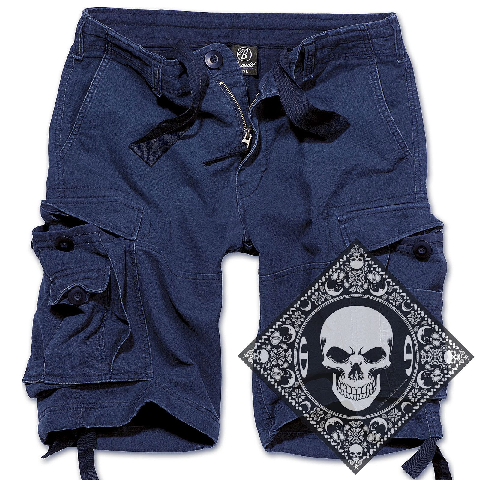 Brandit Cargoshorts Cargo Shorts Robuste kurze Hose schwere Qualität