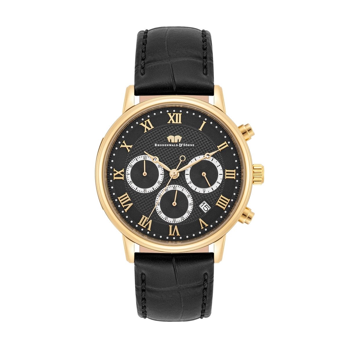 Rhodenwald & Söhne Chronograph Moonlight schwarz, günstig online kaufen