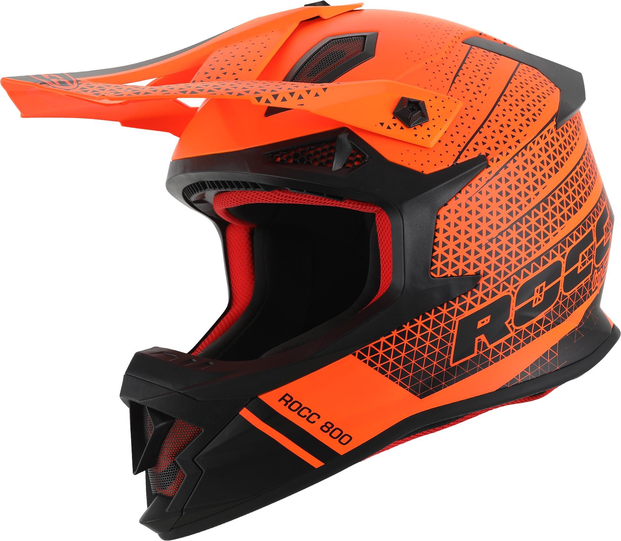 ROCC Motocrosshelm 800 Motocross Helm, Atmungsaktiv