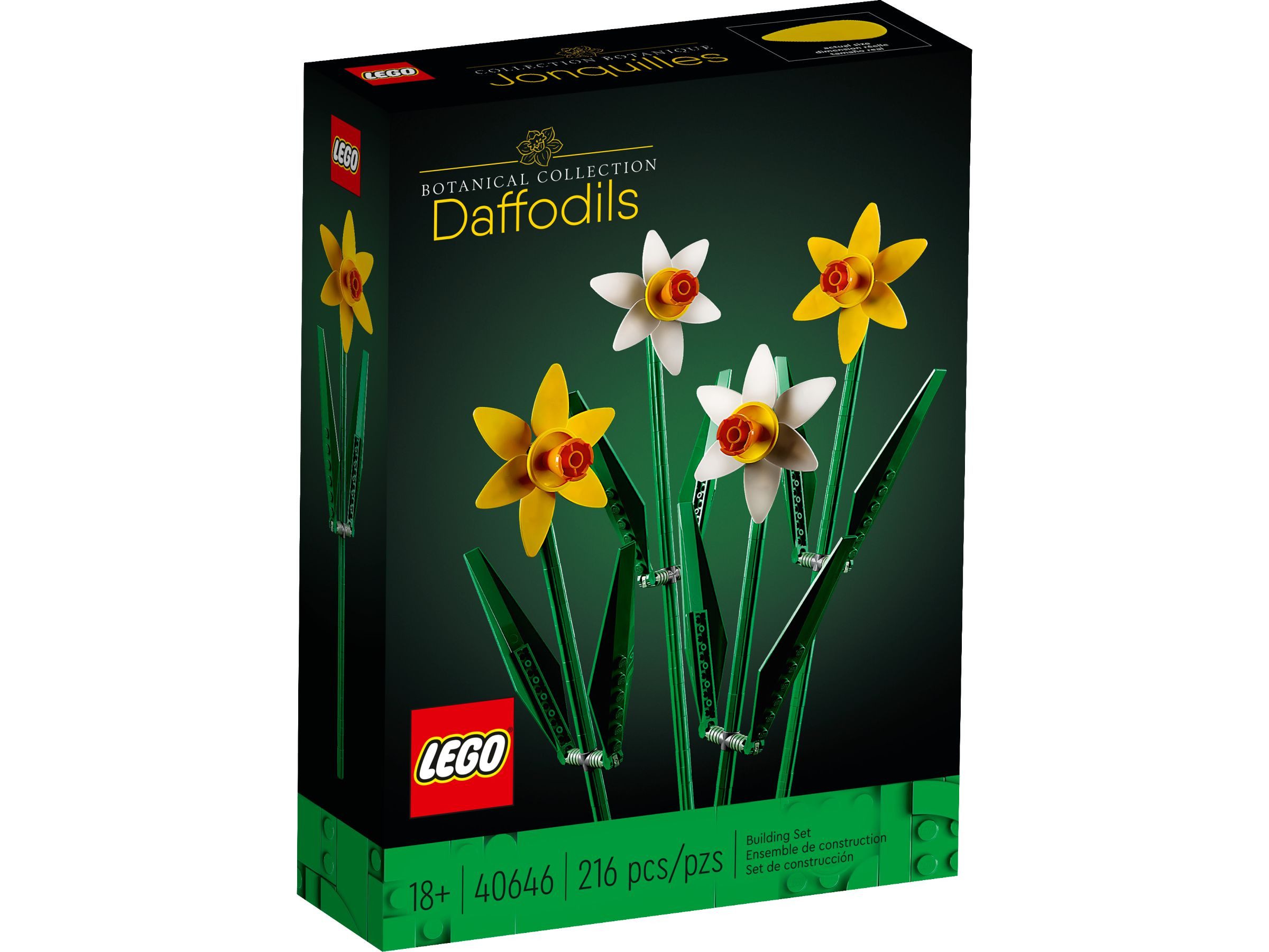 LEGO® LEGO® Icons 40646 Narzissen Konstruktionsspielsteine, (216 St) günstig online kaufen