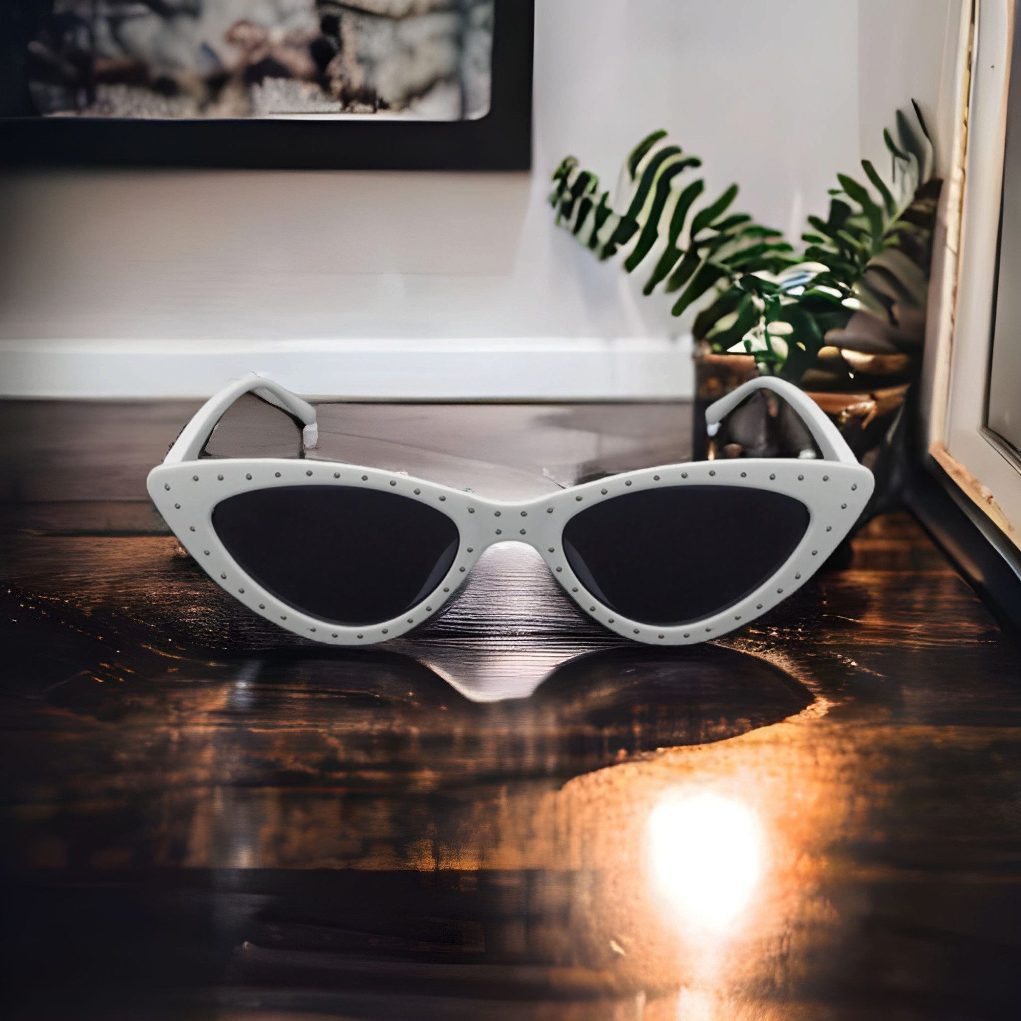 Rennec Sonnenbrille (Damen Cateye Festival Brille günstig online kaufen