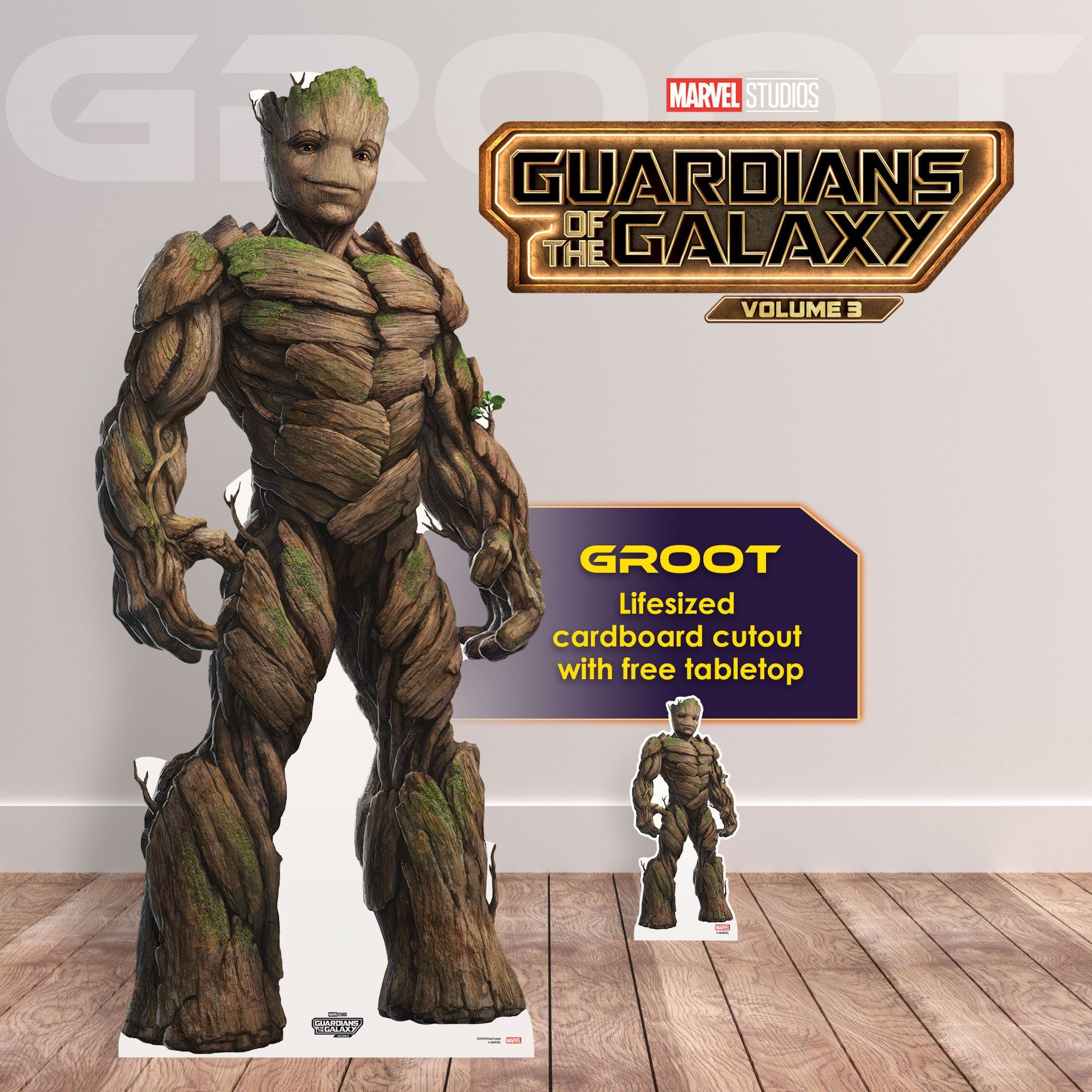 empireposter Guardians - - Groot the cm of 88x195 - Pappaufsteller Dekofigur Galaxy
