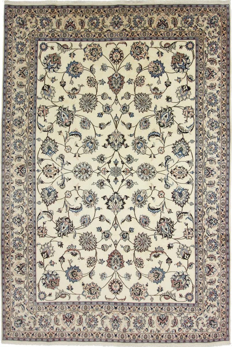 Orientteppich Mashhad 249x369 Handgeknüpfter Orientteppich / Perserteppich, Nain Trading, rechteckig, Höhe: 12 mm