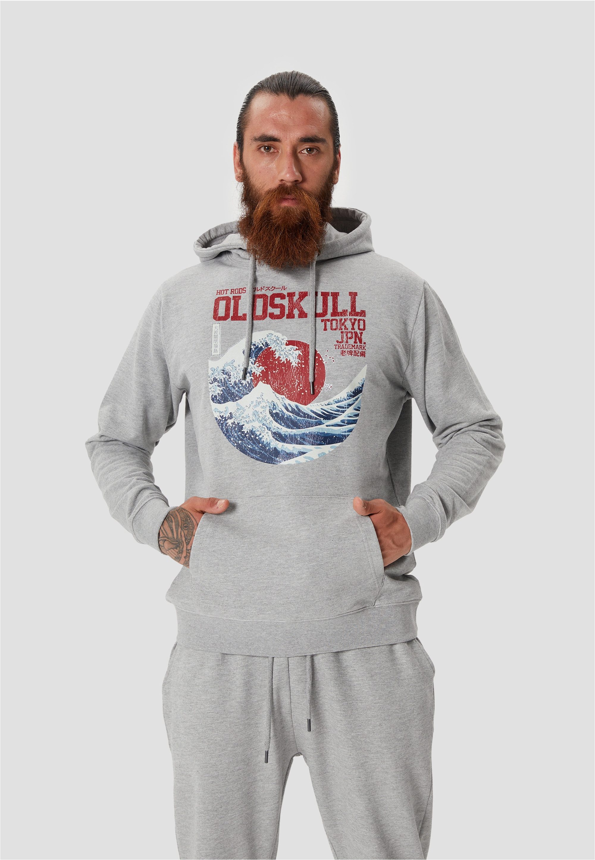 Oldskull Kapuzensweatshirt Asian Big W (1-tlg) günstig online kaufen
