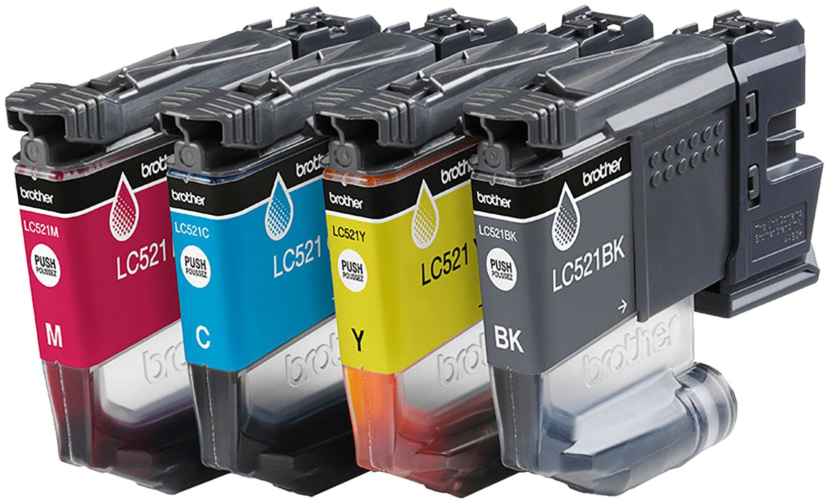 Brother LC521VAL Tintenpatrone (Set)