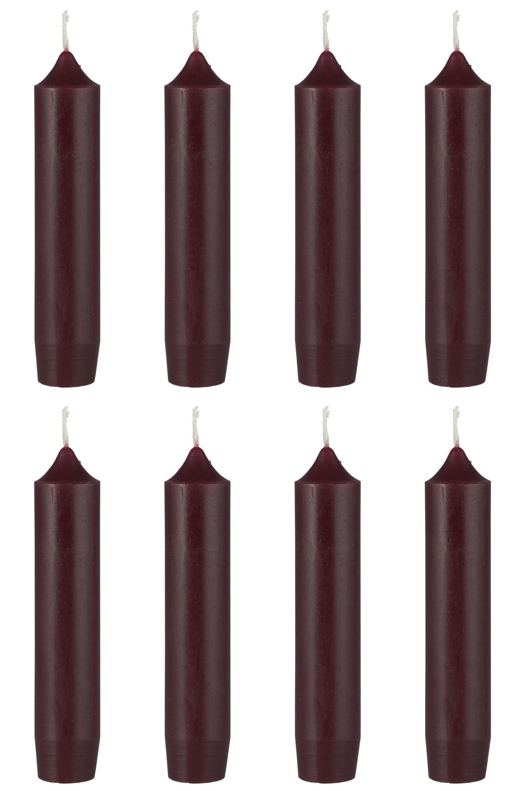 Ib Laursen Tafelkerze (Packung, 1-tlg., Pack), 8er Set klassische Палка свечи in rhododendron