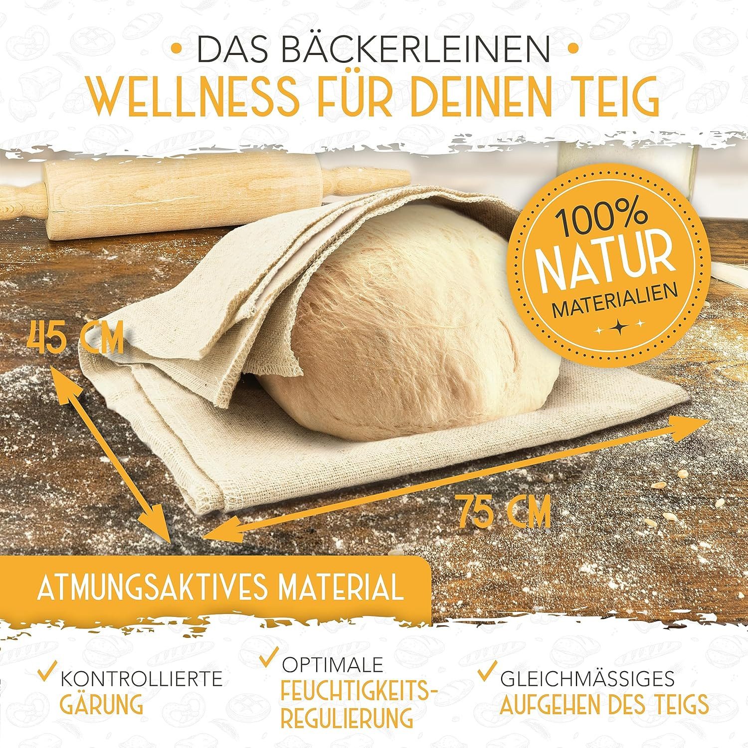 Krustenzauber Brotbackform KRUSTENZAUBER Gusseisen Topf zum Brotbacken & andere Brotbackformen – Bild 3 von 5