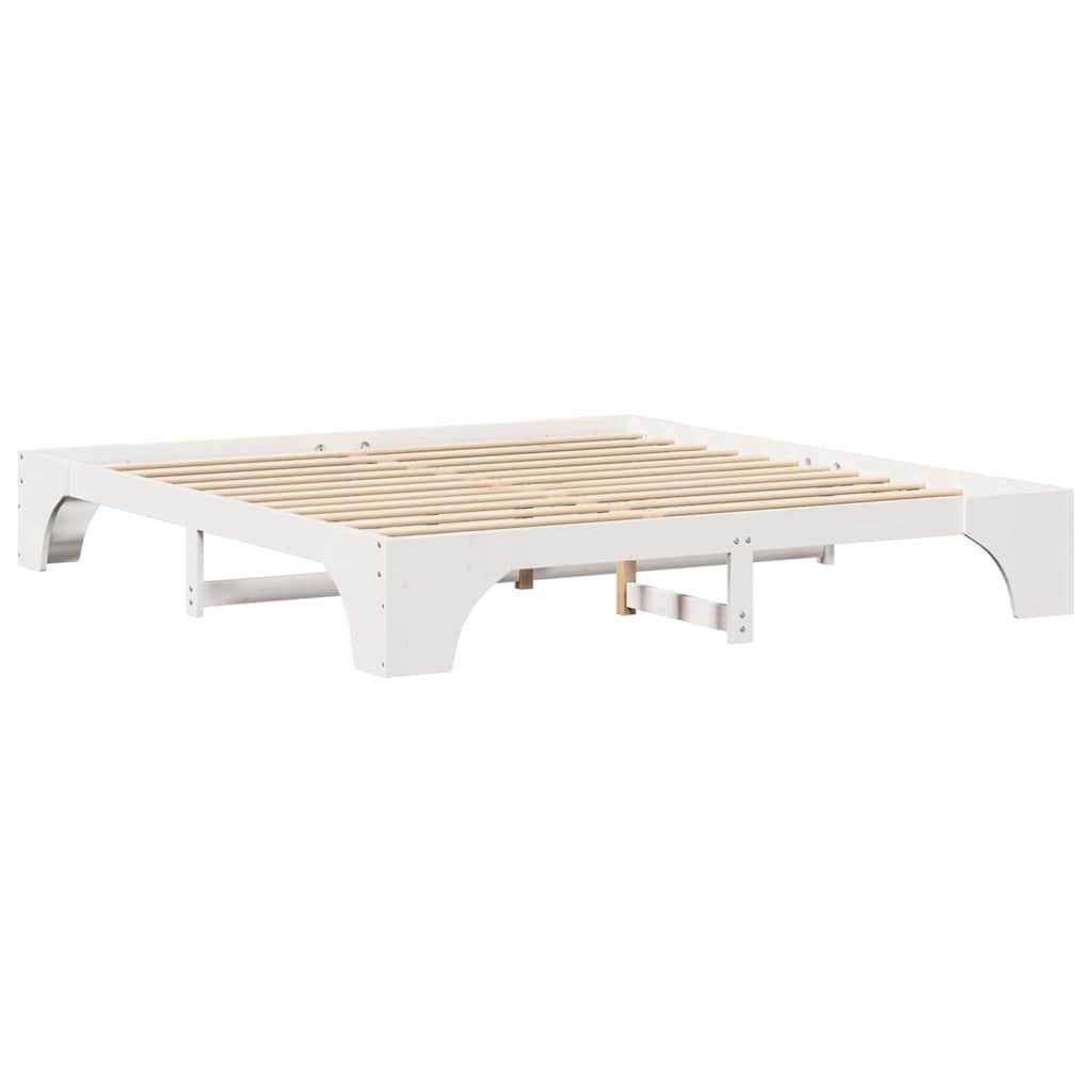 vidaXL Bett Bettgestell Weiß 200 x günstig online kaufen