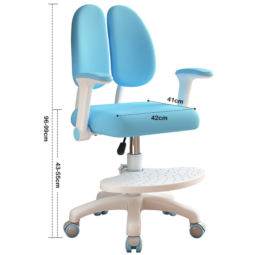 NUODWELL Kinderstuhl Kinder-Schreibtischstuhl, verstellbarer Computerstühle günstig online kaufen