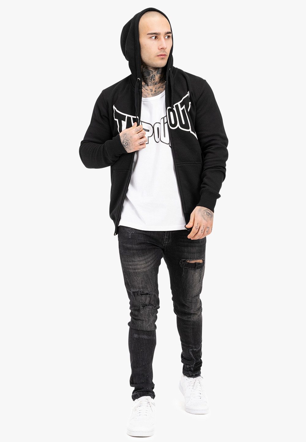 TAPOUT Kapuzensweatjacke MARFA HOODED ZIPPER (1-tlg)