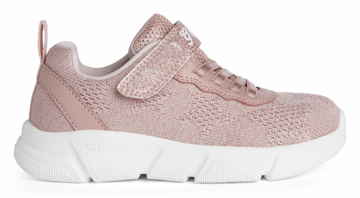 Geox J ARIL GIRL Sneaker mit rosa Membran Spezial Geox