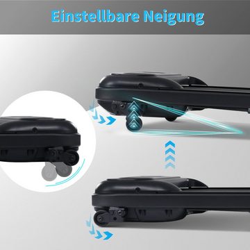 BlingBin Laufband Flachbett-Laufband mit LED-Anzeigeleuchten und Armband-Controller (1er Set, 1-tlg., 1er Set), freie Geschwindigkeitseinstellung