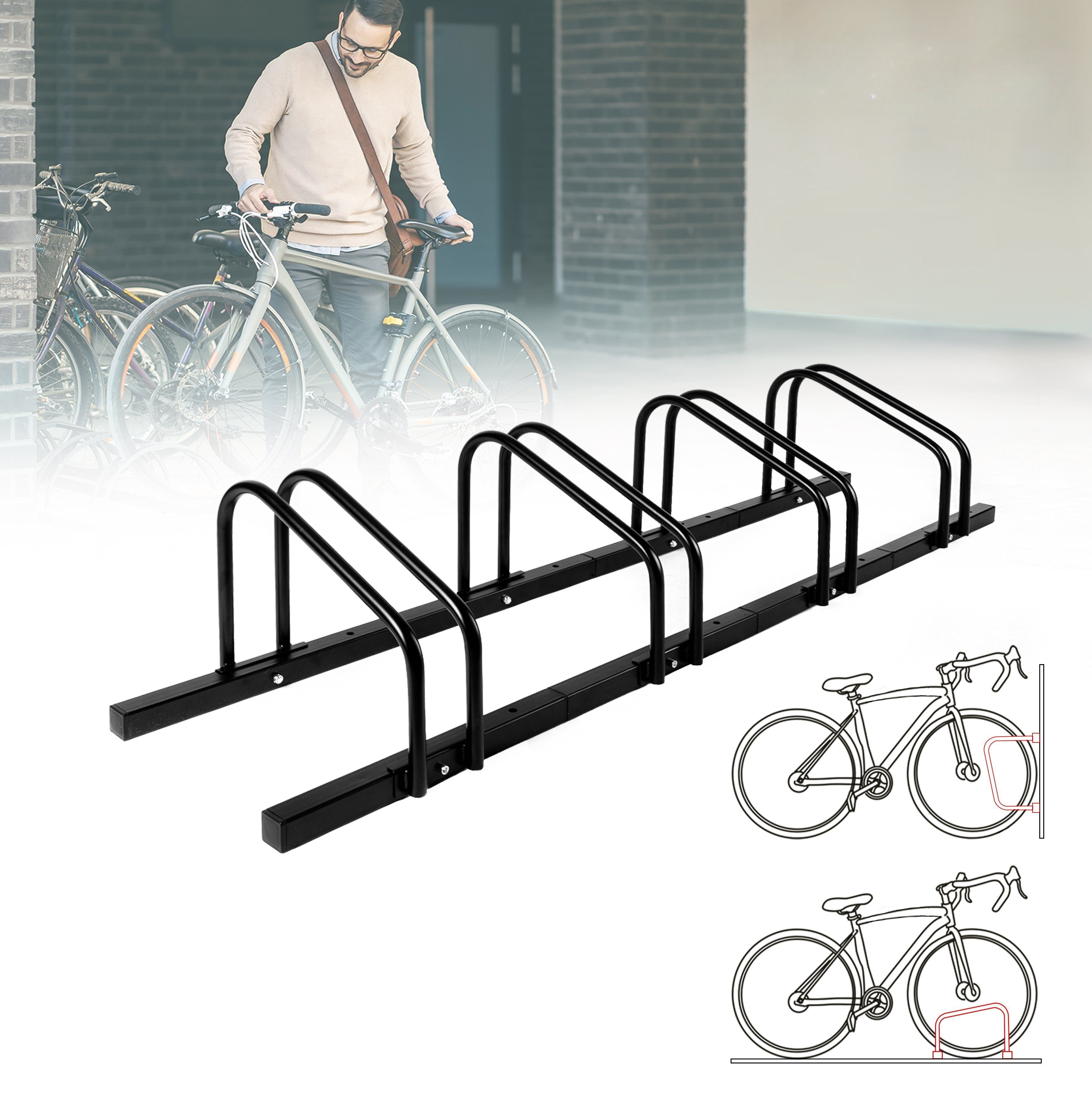 Kubus Fahrradständer Levi, Verschiedene Größen