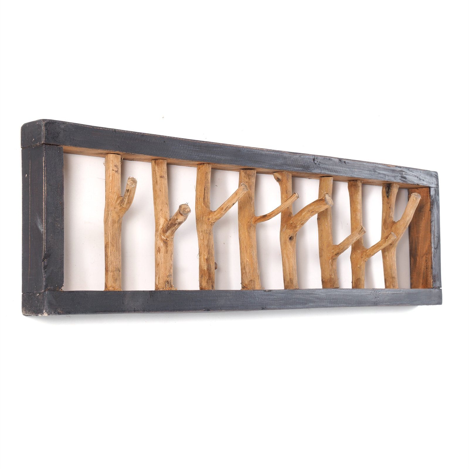 DESIGN DELIGHTS Wandgarderobe WANDGARDEROBE TREIBHOLZ UNIKAT, günstig online kaufen