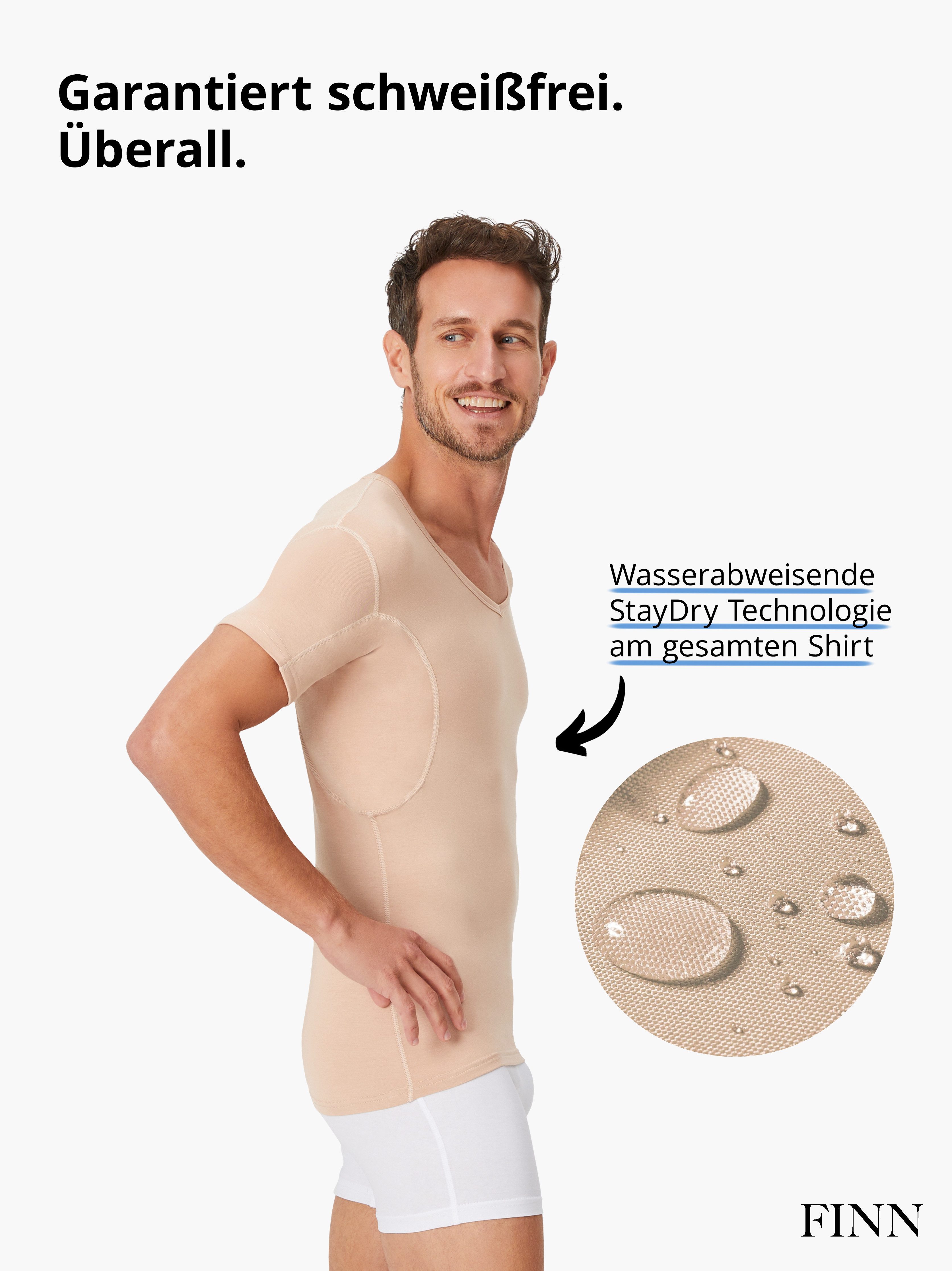 FINN Design Funktionsunterhemd Wasserabweisendes Anti-Schweiß Shirt günstig online kaufen