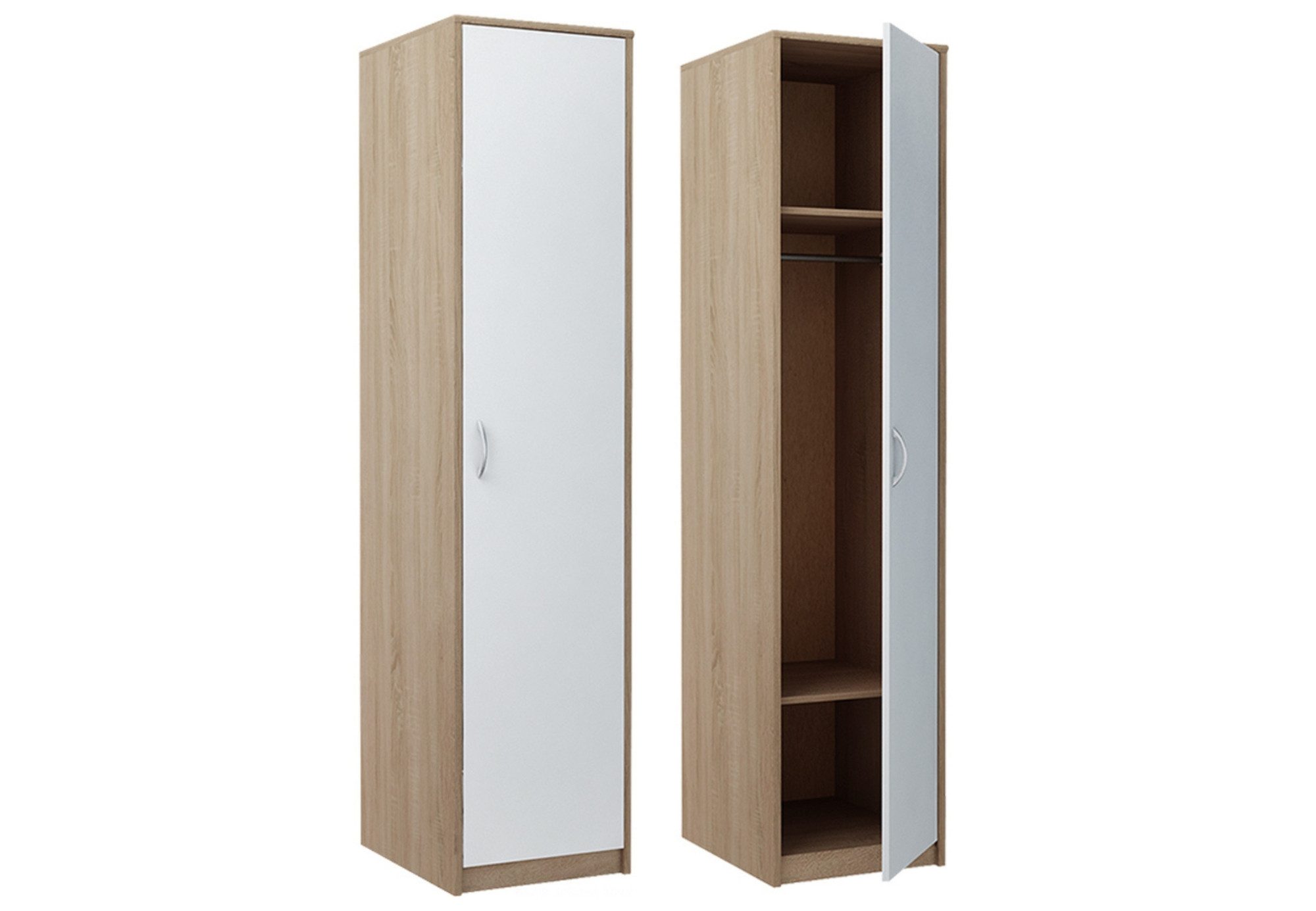 Home Collective Garderobenschrank Kleiderschrank mit 1 günstig online kaufen