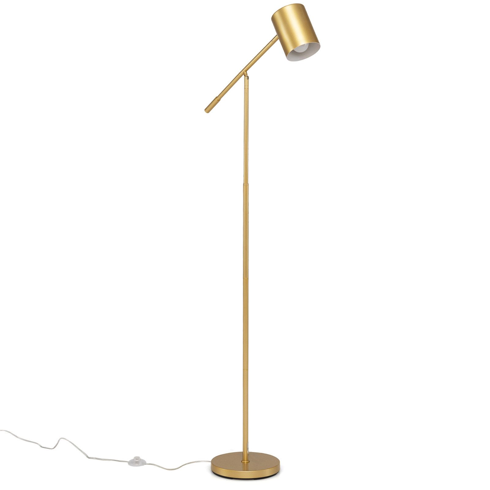 COSTWAY Stehlampe, Standleuchte wohnzimmer, Standlampe mit licht