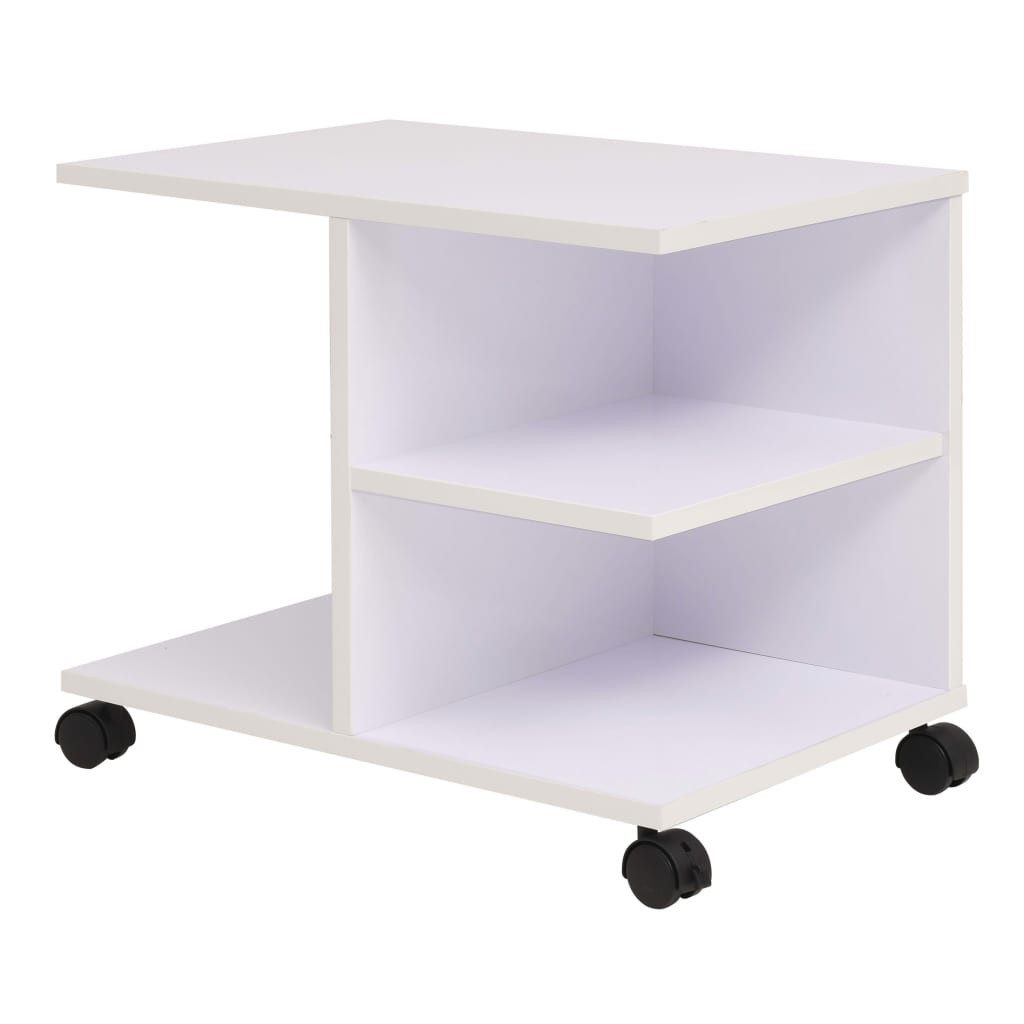 vidaXL Bücherregal Beistelltisch mit Rollen 50×35×42 günstig online kaufen