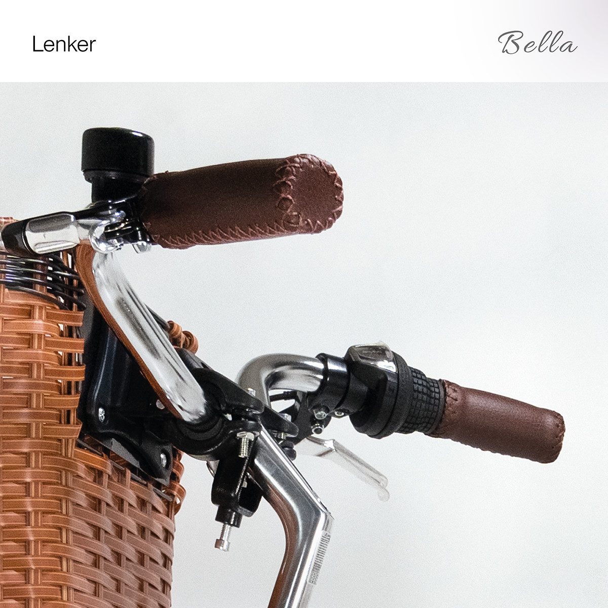 BERLIN BIKE Cityrad Bella – 28 Zoll Damenfahrrad mit Dynamo & Korb, Stilvoll & Praktisch, 6 Gang Shimano, Kettenschaltung, Klassisches 28 Zoll Damen Hollandrad – Elegantes Vintage-Fahrrad