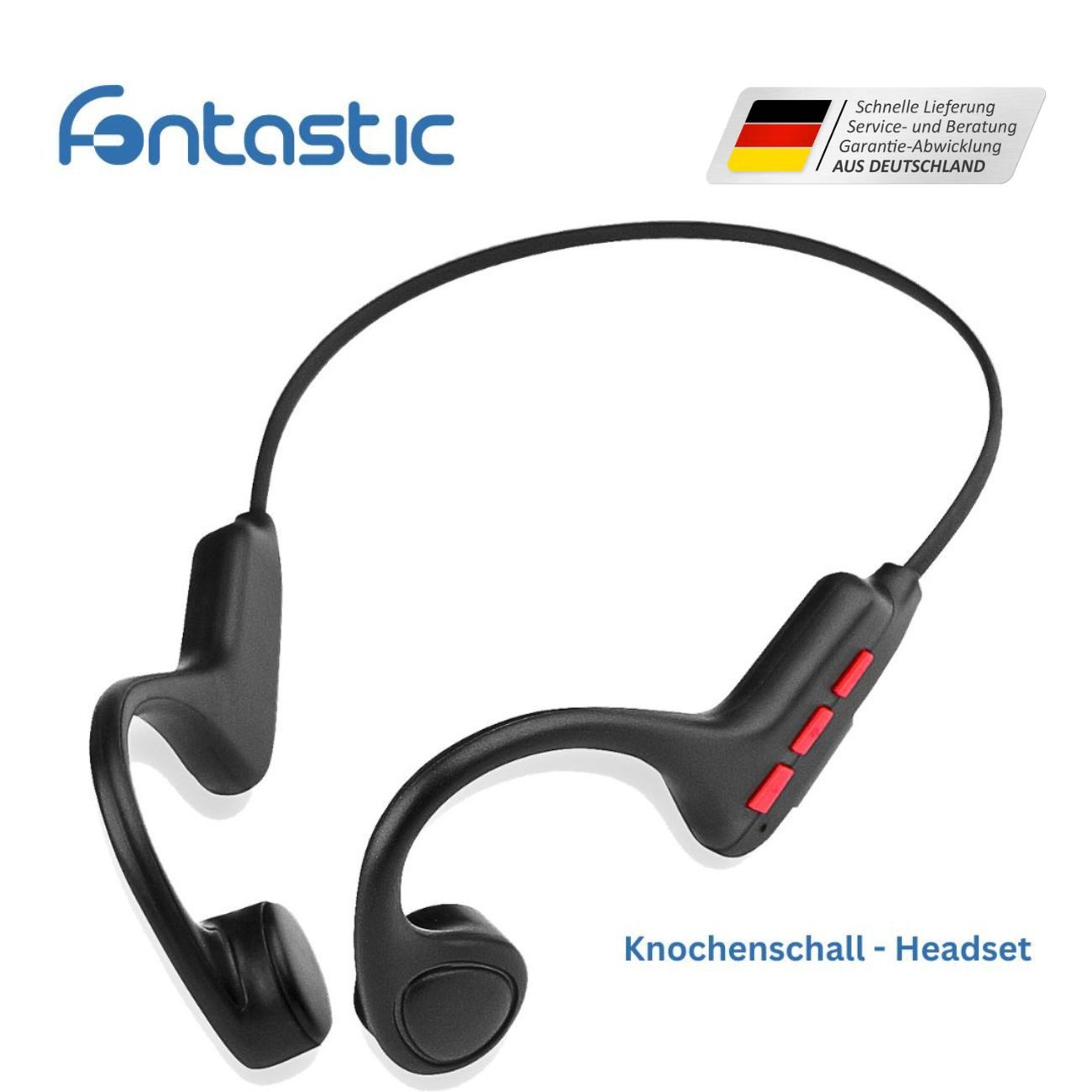 fontastic Kopfhörer Boncy Bluetooth-Kopfhörer (A2DP, AVRCP)