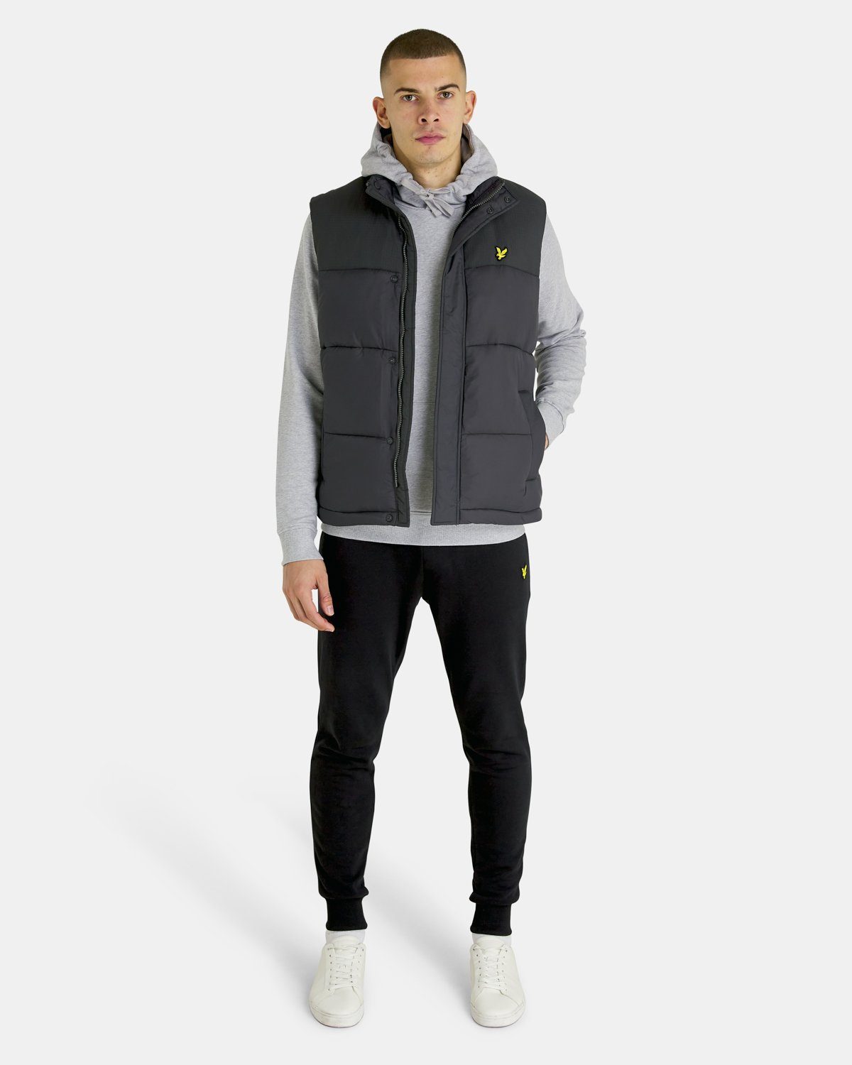 Baumwolle Lyle Hellgrau & Aus 100% Scott Hoodie