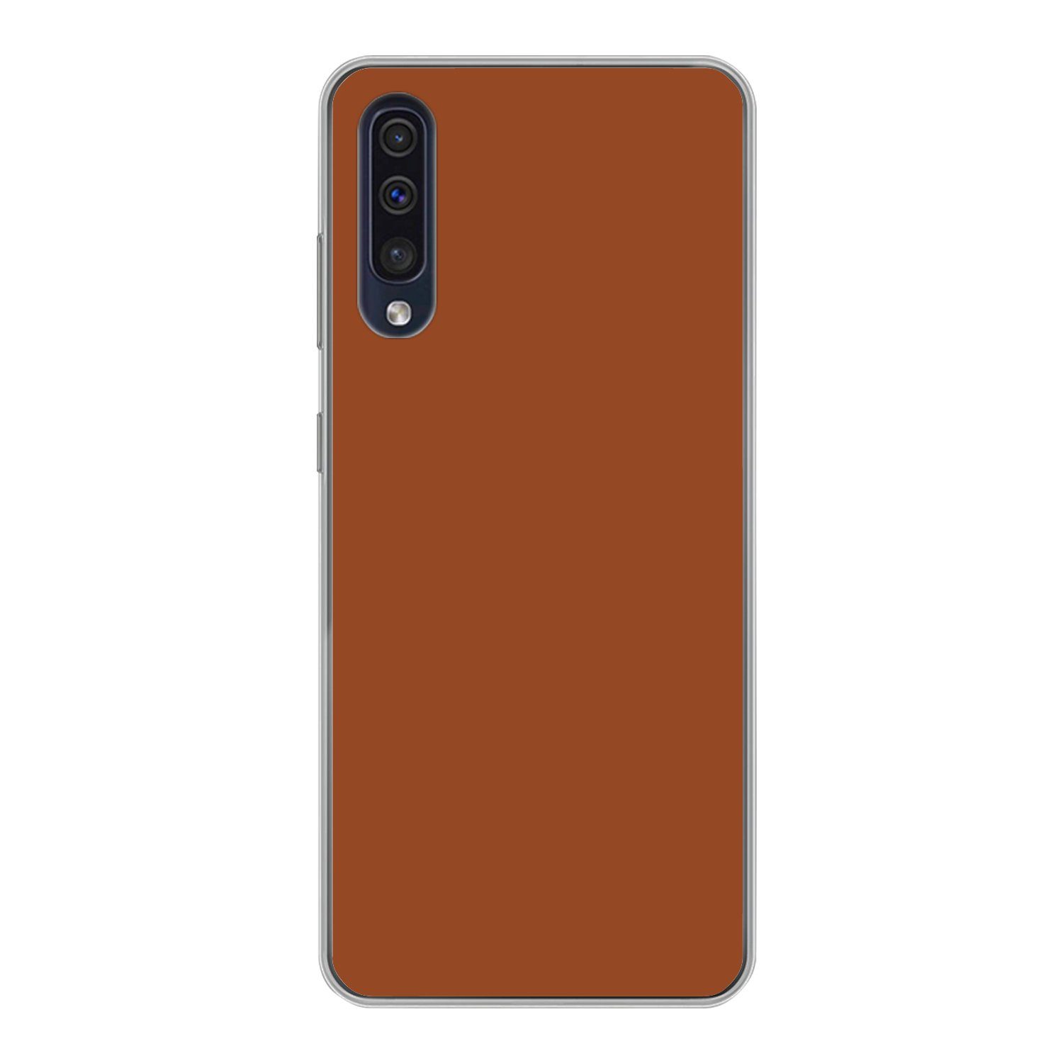 Handyhülle für Samsung Galaxy A30s Terrakotta - Braun - Palette - Unifarben - Far