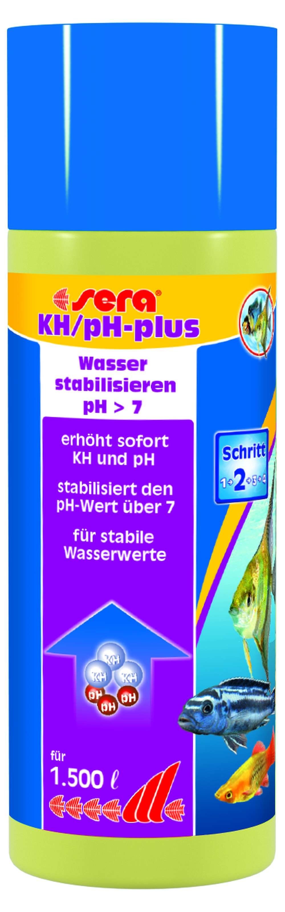 Sera Aquariendeko sera KH/pH-plus, 250 ml